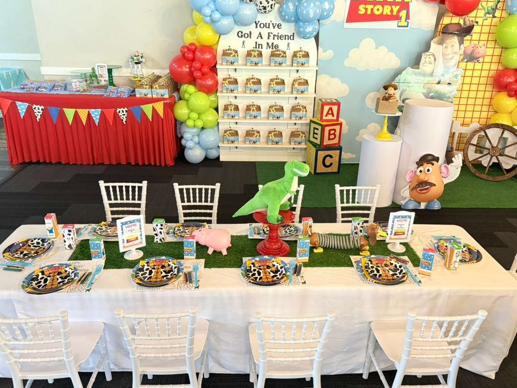 toy story themed soft play rentals in Rochester NY by Petite Party Co