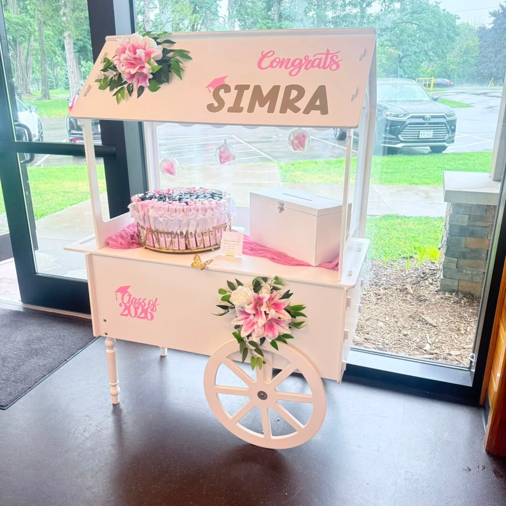 dessert cart